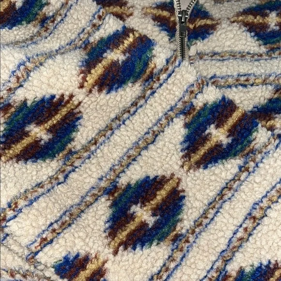 Women’s Beige Patterned Sweater - Picture 4 of 7